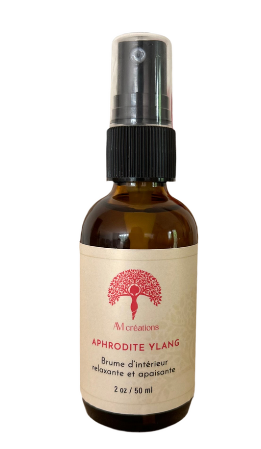 Brume d'intérieur " Aphrodite Ylang" 2oz